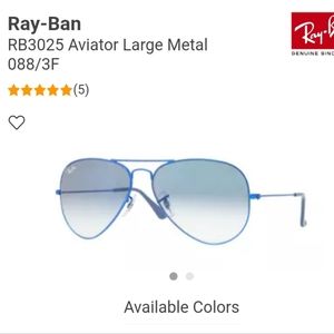 RAY-BAN Blue Aviators